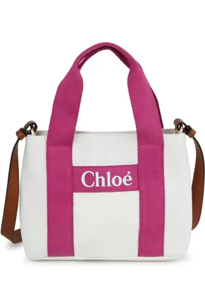 Chloé Jeans-Schultertasche mit Logo-Applikation