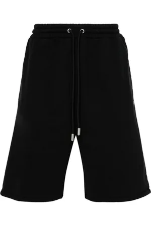OFF-WHITE Shorts mit diagonalen Streifen