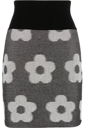 Kenzo Jacquard-Rock mit Blumenmuster