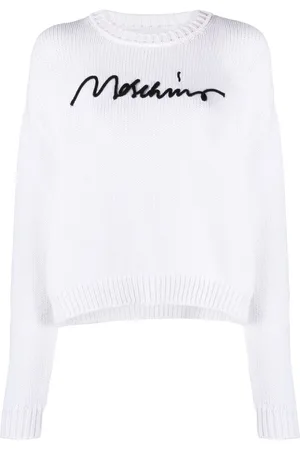 Moschino Pullover mit Logo-Stickerei