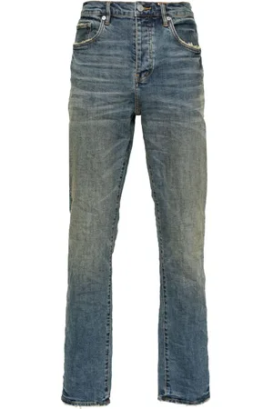 Purple Brand Halbhohe P005 Slim-Fit-Jeans