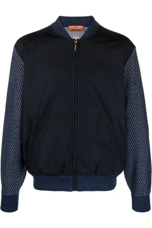 Missoni Bomberjacke mit gemusterten Einsätzen