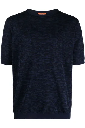 Missoni Kurzärmeliger Pullover aus Feinstrick