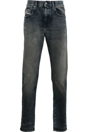 Diesel Halbhohe 2019 D-Strukt Slim-Fit-Jeans