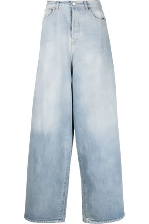 Vetements Weite Jeans im Destroyed-Look
