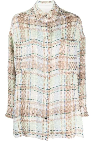 IRO Maryse Tweed-Hemdjacke