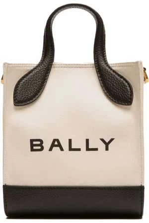 Bally Bar Shopper mit Logo-Print