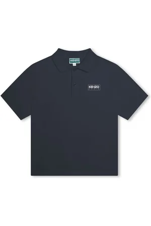 Kenzo Pikee-Poloshirt mit Logo-Print