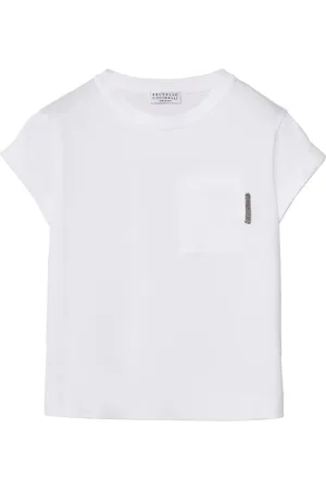 Brunello Cucinelli T-Shirt mit Monili-Detail