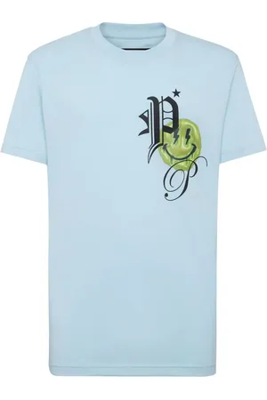 Philipp Plein Smile T-Shirt aus Baumwolljersesy