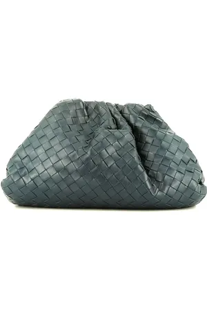 Bottega Veneta 2020er pre-owned The Pouch Clutch mit Intrecciato-Muster