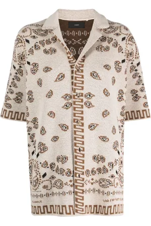 Alanui Hemd aus Bandana-Jacquard