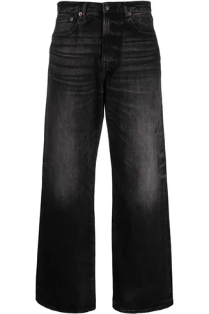 R13 Weite High-Rise-Jeans