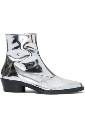 Proenza Schouler Bronco Stiefeletten mit gepiegeltem Finish