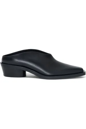 Proenza Schouler Bronco Mules aus Leder