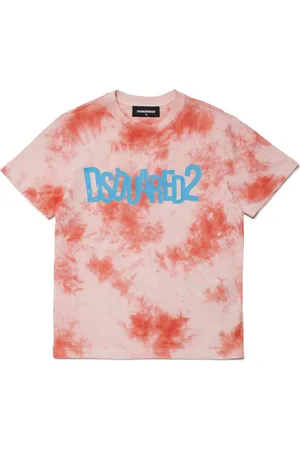 Dsquared2 T-Shirt mit Batikmuster