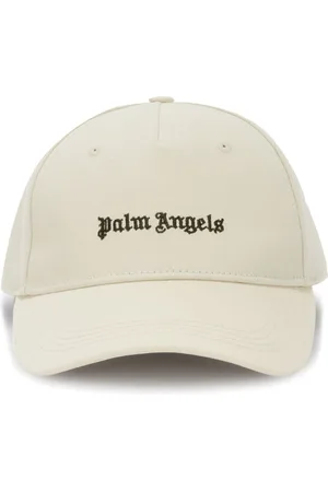 Palm Angels Twill-Baseballkappe mit Logo-Stickerei