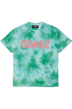Dsquared2 T-Shirt mit Batikmuster