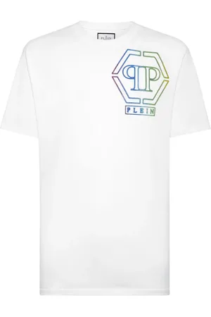 Philipp Plein T-Shirt mit Logo-Verzierung