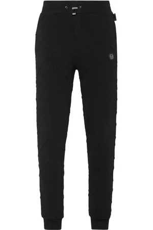 Philipp Plein Gesteppte Jogginghose mit Logo-Applikation