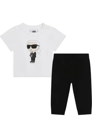 Karl Lagerfeld Zweiteiliges K/Ikonik Leggings-Set