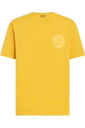 Etro T-Shirt mit Pegaso-Stickerei