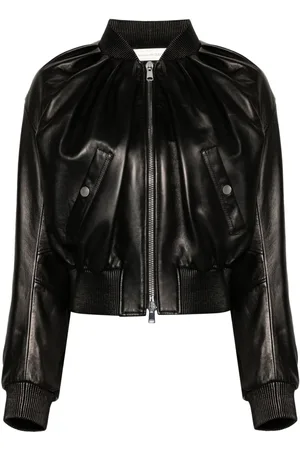 Alexander McQueen Bomberjacke aus Leder