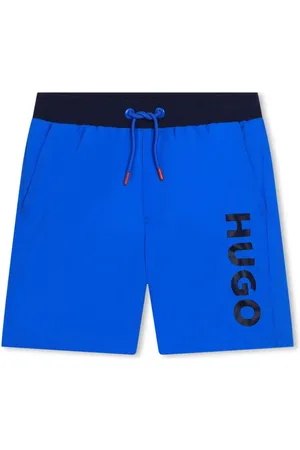 HUGO BOSS Badeshorts mit Logo-Print