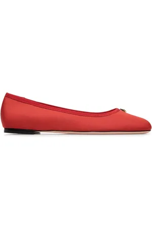 Bally Emblem Ballerinas mit Logo-Schild