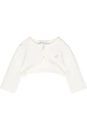 MONNALISA Cropped-Jacke mit Logo-Verzierung