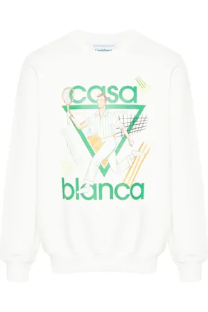 Casablanca Le Jeu Sweatshirt aus Bio-Baumwolle