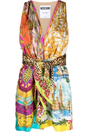 Moschino Playsuit mit Print-Mix