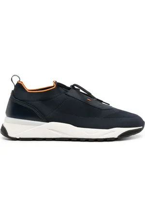 santoni Sneakers mit gestricktem Obermaterial