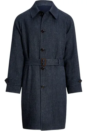Ralph Lauren Geknöpfter Trenchcoat mit klassischem Kragen