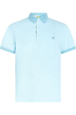 Etro Roma Poloshirt mit Pegaso-Stickerei