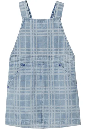 Burberry Kariertes Jeanskleid