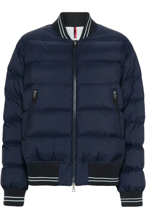 Moncler Gefütterte Argo Bomberjacke mit Logo