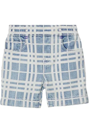 Burberry Jeans-Shorts mit IP-Check