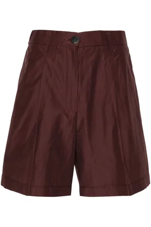 FORTE FORTE Shorts mit Falten