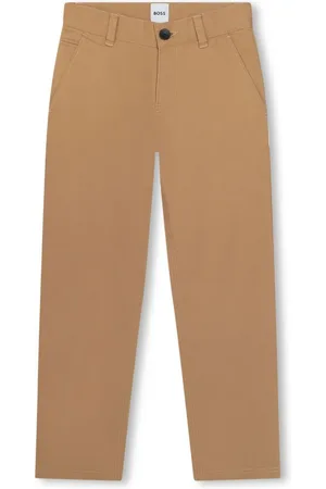 HUGO BOSS Twill-Chino mit geradem Bein