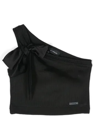 MONNALISA Geripptes One-Shoulder-Top