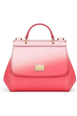 Dolce & Gabbana Mini Sicily Tasche mit Farbverlauf-Print
