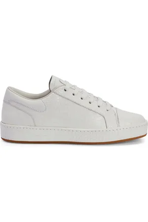 Giuseppe Zanotti GZ-City Sneakers mit Kroko-Optik