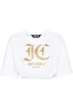 Roberto Cavalli T-Shirt mit Logo-Print