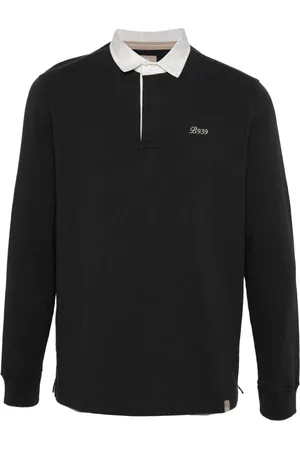 Boggi Milano Poloshirt mit Logo-Stickerei