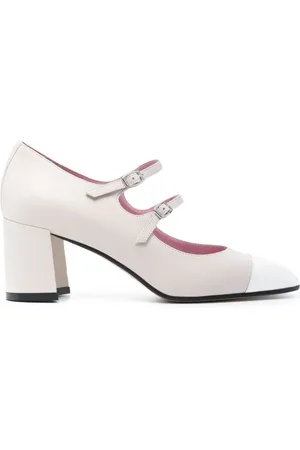Carel Pumps aus Leder 70mm