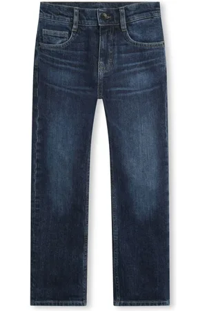 HUGO BOSS Straight-Leg-Jeans mit Logo