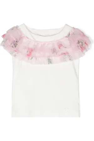 MONNALISA Gerüschtes T-Shirt