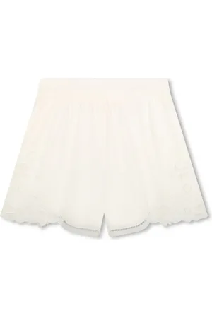 Chloé Bestickte Shorts aus Bio-Baumwolle