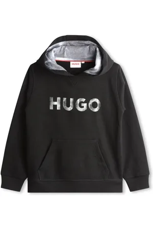 HUGO BOSS Hoodie mit Logo-Print